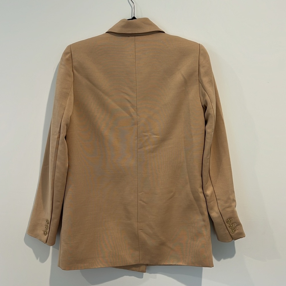 Happy x Nature Tan Oversized Blazer - Picture 2 of 6